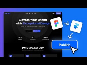 Publish Your Figma Designs to a Live Website in Minutes! - Figma to Framer Tutorial 2025