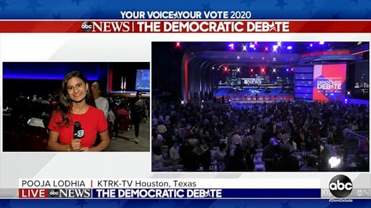 Inside Texas Southern University's debate watch party