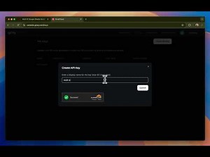 How to Generate the GroqCloud API Key Securely
