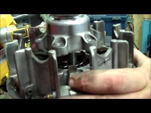 Ski-Doo 1200 4TEC eDrive2 clutch maintenance