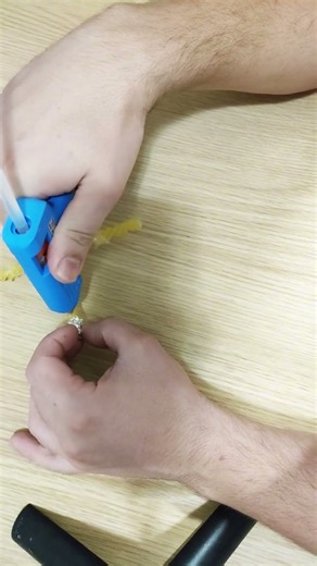 "I made a spinner out of pasta." #shorts