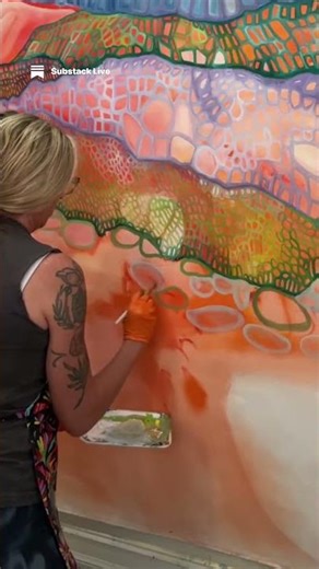 When the Painting Leads #substack #shorts