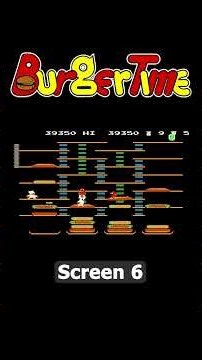 Burger Time (NES 1982) | Screen 6