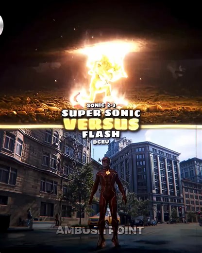 Super Sonic VS Flash: The Ultimate Speed Battle