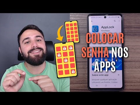 COMO COLOCAR SENHA NOS APLICATIVOS DO CELULAR