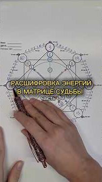 Расшифровка энергий в матрицу судьбы