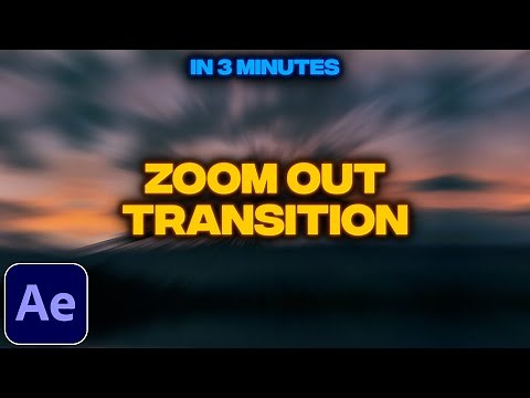 Smooth Zoom Out Transition Tutorial in After Effects | After Effects 2026