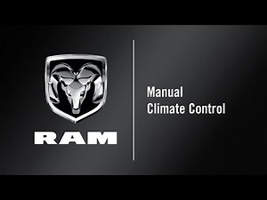 Manual Climate Control | How To | 2020 Ram ProMaster City