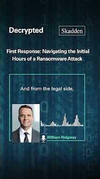 The First 72 Hours of a Ransomware Attack [clip]