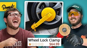 Installing car anti-theft products from Amazon and then trying to steal our own car | Donut Media