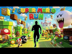 SUPER MARIO RUN 🍄| Mushroom Kingdom Parkour Part 1| Immersive Interactive Warm Up | Viral Game