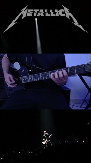 Metallica - welcome home (sanitarium) #shorts #foryou #viral #tutorial #fyp #asmr #parati #ytshorts