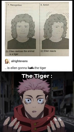 Ellen walked so the tiger could run 💀