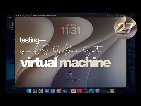 How to Install macOS Golden Gate on a Virtual Machine | UTM Guide