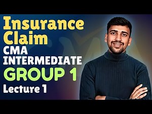 1. Insurance Claim | CMA Intermediate Financial Accounting | Group 1