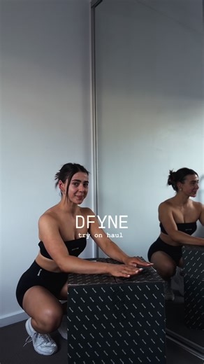 Jess on Instagram: "@dfyne.official • • • • • • #tryonhaul #gymclothes #gym #gymgirl #gymtok #trending #influencer #fitness #health #gymfit #lifestyle #clotheshaul #tryon #viral"