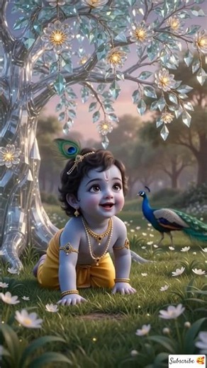 Listening to this hymn will bring you happiness and peace. Radhe Radhe Japa Karo 🙏✨ #radhakrishna