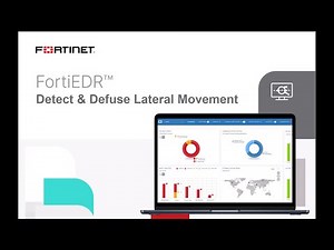 See How FortiEDR Detects and Defuses Lateral Movement | Endpoint Security