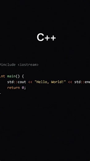 Hello World In different Programming Languages 💀