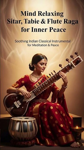 Mind Relaxing Sitar, Tabla & Flute Raga for Inner Peace