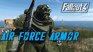 AIR FORCE POWER ARMOR HELLSWORD - Fallout 4 Mod Review