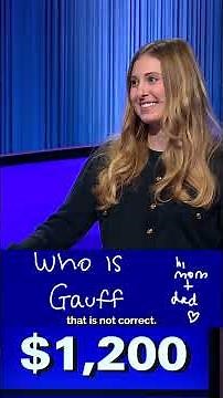 For Final Jeopardy! Name This 21st Century Woman | JEOPARDY!