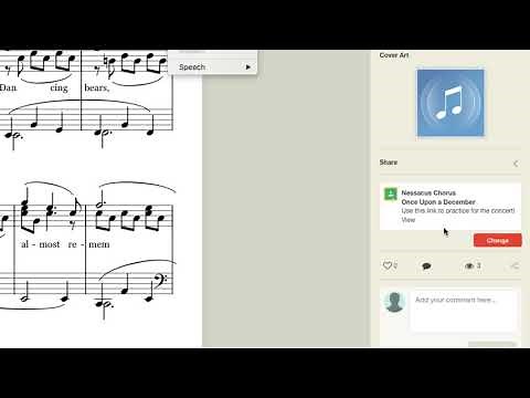 Creating Choral Practice Assignments with Noteflight Learn and Google Classroom.