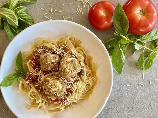 "DASH"able Low Salt Turkey Meatballs | Low Salt Kitchen