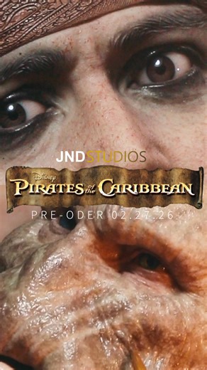 INSANE JACK SPARROW STATUE BY JND STUDIOS🐙🏴‍☠️ #JND #JNDStudios #statue #statues #JackSparrow #piratesofthecaribbean #JohnnyDepp | The Figure Hideout