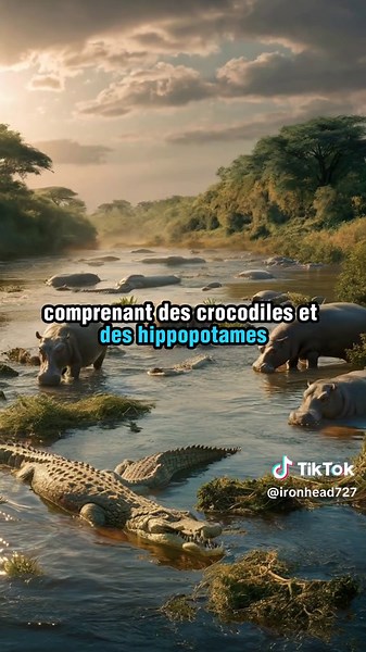 les trois fleuves les plus dangereux d'Afrique #tiktokafrique #actualite #faitsdivers #afrique #culture #monde