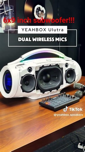 New yeahbox sonic boom ultra with a 6x9 inch subwoofer!!!