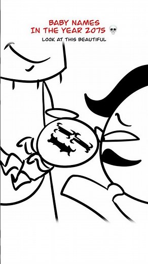 Baby Names 😅 (Animation Meme) Anim: ​⁠‪@Cartoonimation‬ #shorts