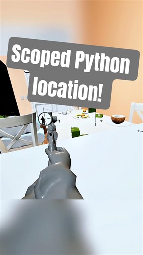 Looking for the Python? 🤔 #gaming #gamingtips #plasticbattlegrounds #vr #virtualreality