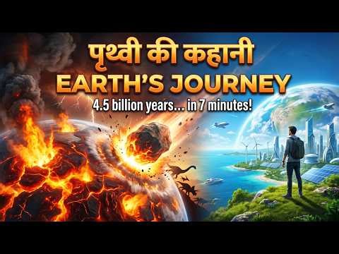 पृथ्वी का इतिहास जन्म से मानव तक का सफर..
