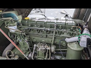 Perkins 6.354 1970 model, 54 year old, rebuild.