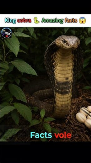 King cobra 🐍 Amazing facts 😱 #facts #amazingfacts