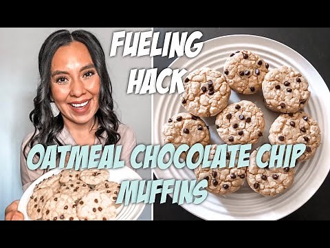 OATMEAL CHOCOLATE CHIP MUFFINS/OPTAVIA Fueling Hack 🧁🍫