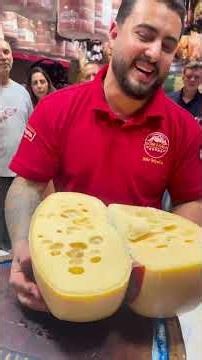 Swiss Emmental cheese 🧀 #food #cooking