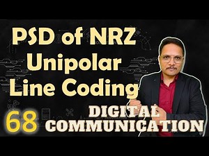PSD of NRZ Unipolar Line Coding
