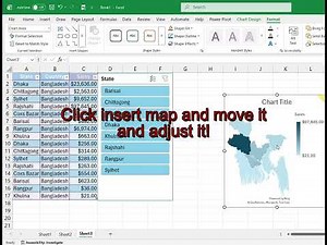 Learn How to Create a MAP Chart in Excel (Visualize Your Data Geographically!)