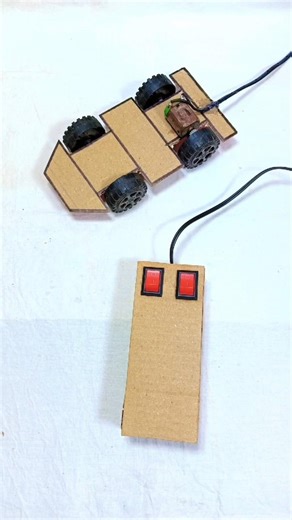 How to make simple remote control car at home / remote control car #school #science #trending #viral