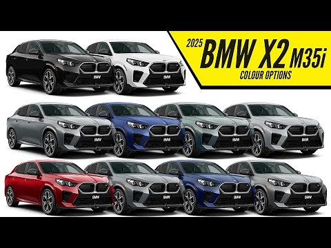 2025 BMW X2 M35i - All Color Options | AUTOBICS