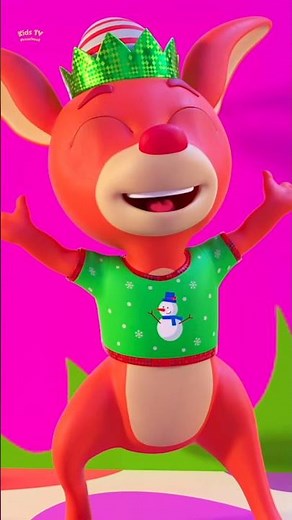 Five Little Elves Song for Kids #shorts #christmasrhymes #christmas #countingsong #christmassong