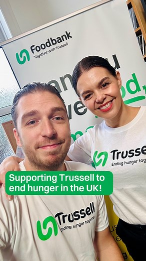 As Founding Ambassadors of Trussell Rox and I visited one of our local food banks in Nottingham to lend our support and donate our time to supporting people living in our community. 💚 A record 9.3 MILLION people are facing hunger and hardship, and we want to do everything we can to help end hunger in the UK. Long Eaton and Sawley Foodbank is just one of the food banks in Trussell’s community who supports families every week. Please head to the Trussell website to find your local food bank and w