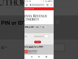 Login To Itax Portal With Kra Pin | Kra Services Made Easy On Phone