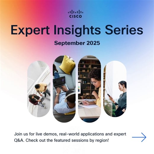 1.5K views | September #CiscoExpertInsights Series  Join our...