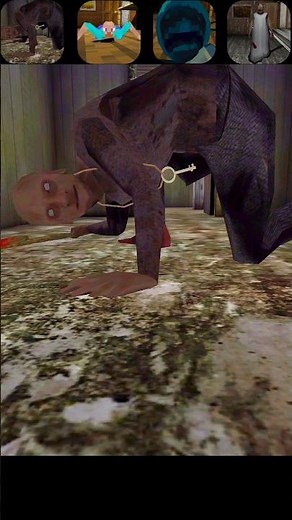 Surviving Granny’s Family Horror in Minecraft🥶 #granny #trending