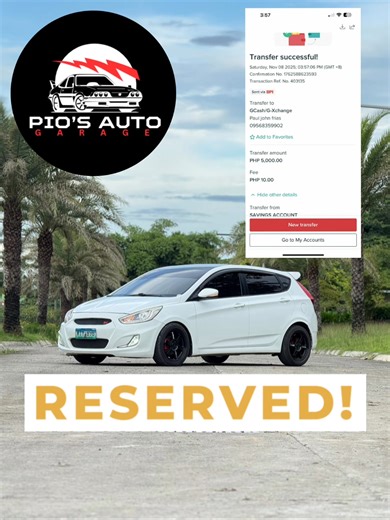Reserved with cash deposit! 🎯 2014 Hyundai Accent Hatchback CRDi Turbo Diesel 💨 No look buyer from Baguio City, Benguet Drive Your Dream for Less! Pre-owned cars in top condition, ready to hit the road! Searching for quality pre-owned car in Isabela? We’ve got you covered. Rev up your ride, wheelers! Explore our affordable collection, best deal in the market and expertly selected just for you at Pio's Auto Garage - and get them at unbeatable prices! | Pio's Auto Garage