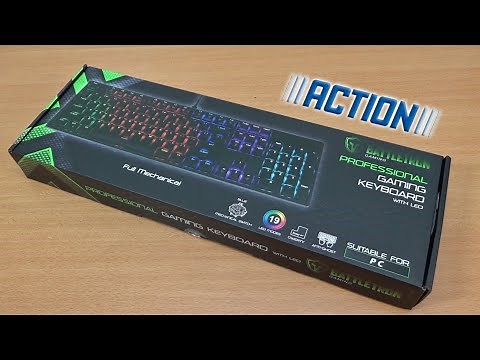 Battletron 2024 €19,95,- Mechanical Professional Keyboard Unboxing Review