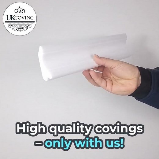 UKCoving LWS550-LED – The Perfect Coving for LED Strip Lighting & Ambient Downlighting!